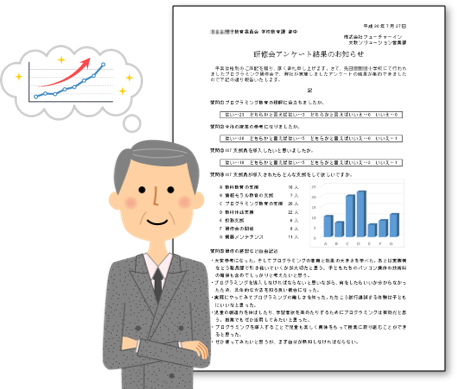 実施結果報告書の例