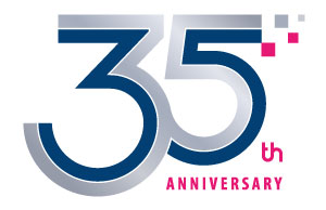 創立35周年記念ロゴの画像