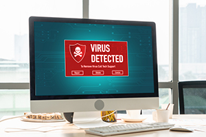 画像：ウイルス対策のイメージ